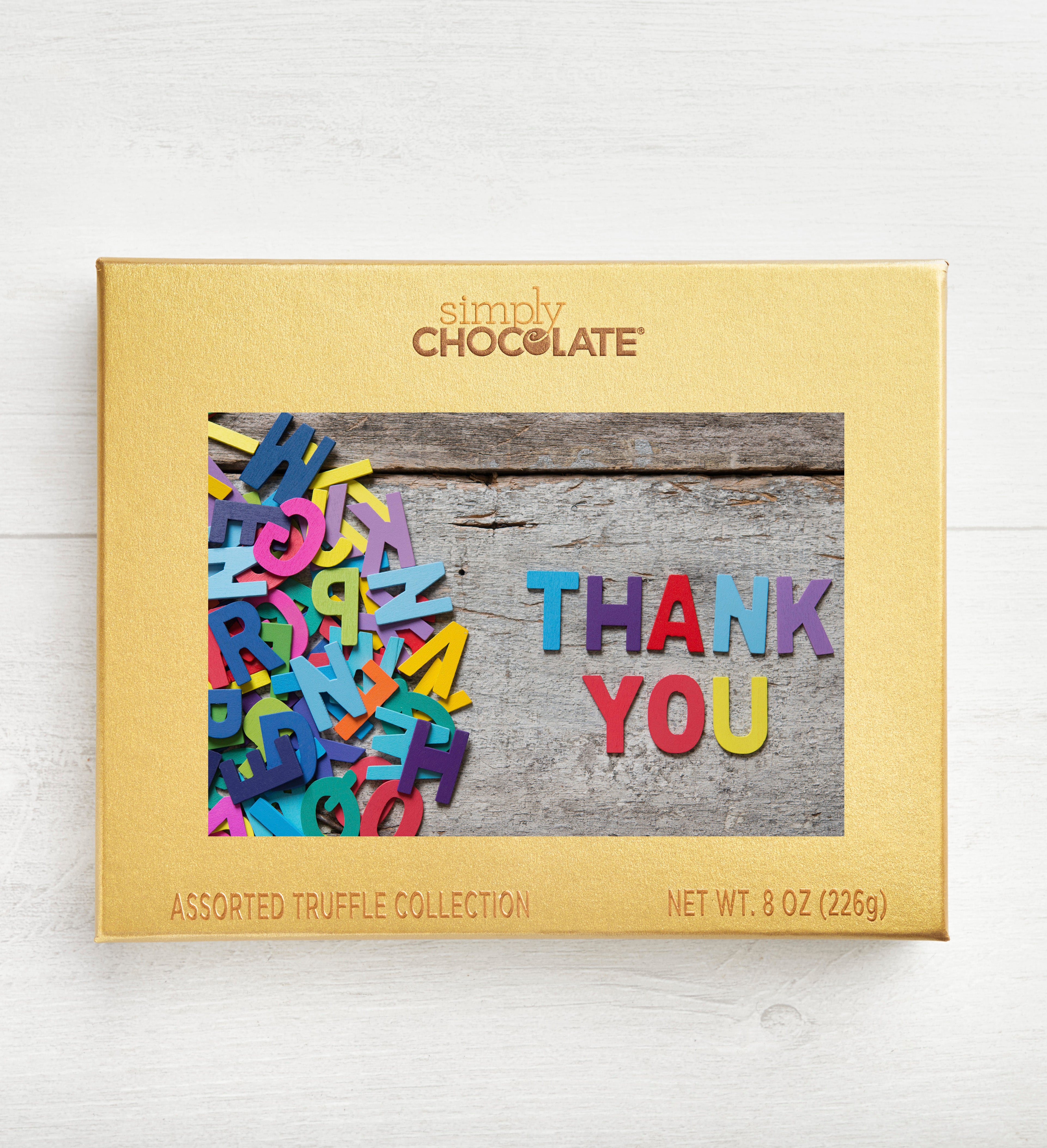 Thank You Letters 19pc Chocolate Box